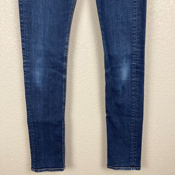 Rag & Bone Skinny Jeans Heritage Wash Size 25 Classic Low Rise 5 Pockets - Picture 7 of 15